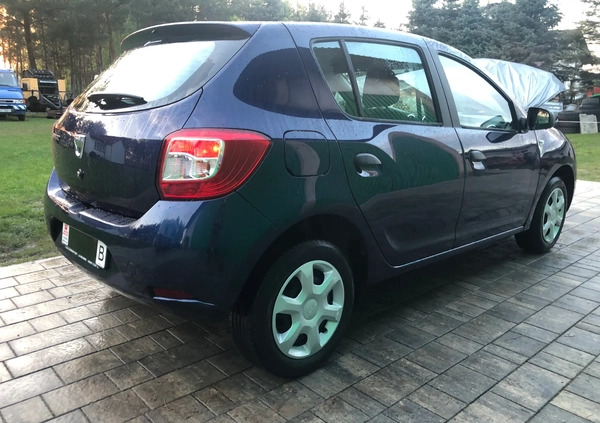 Dacia Sandero cena 21700 przebieg: 95000, rok produkcji 2016 z Siemiatycze małe 211